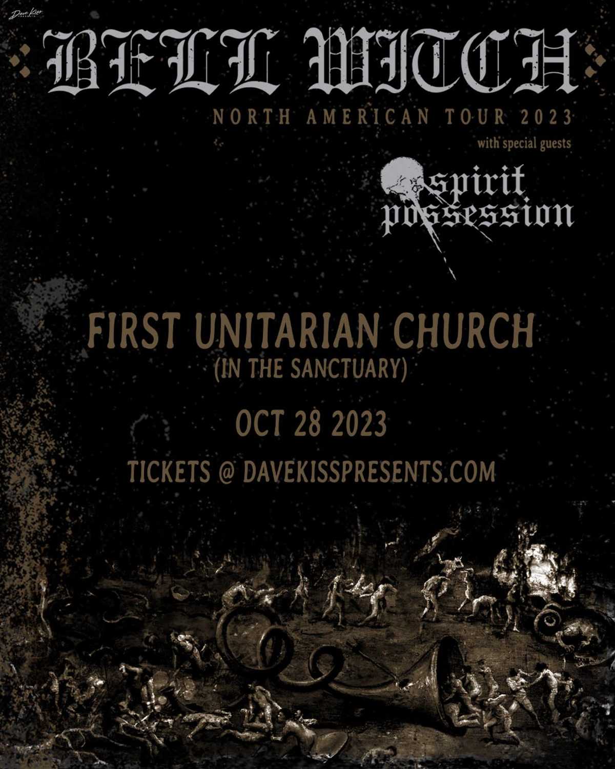 Bell Witch Spirit Possession (in The Sanctuary) Dave Kiss Presents