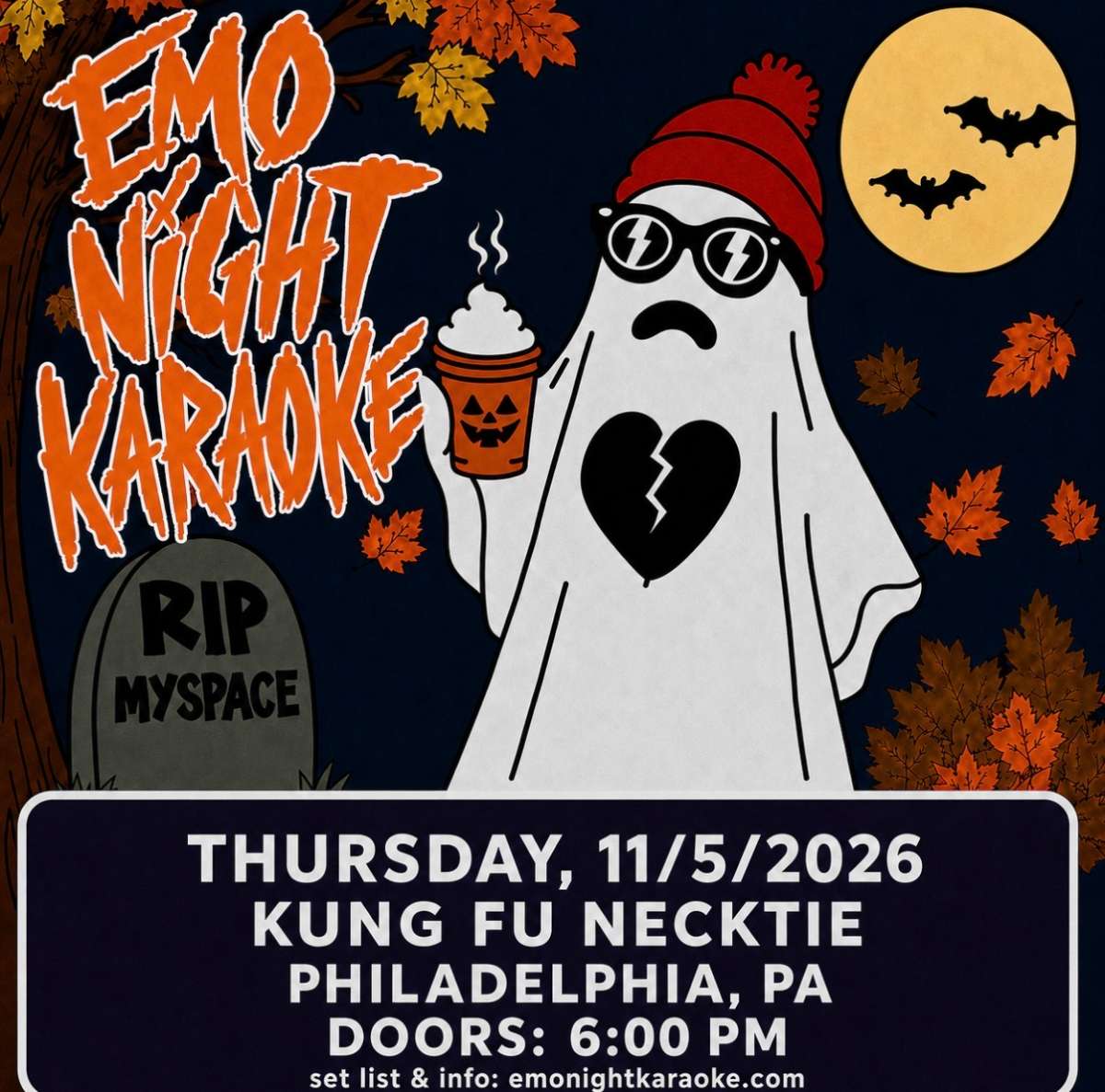 Emo Night Karaoke – With a Live Band