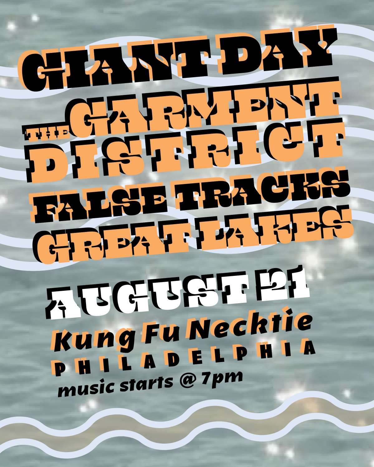 Great Lakes ~ False Tracks ~ The Garment District ~ Giant Day