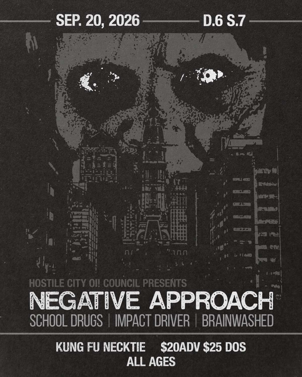 Negative Approach ~ School Drugs ~ Impact Driver ~ Brainwashed