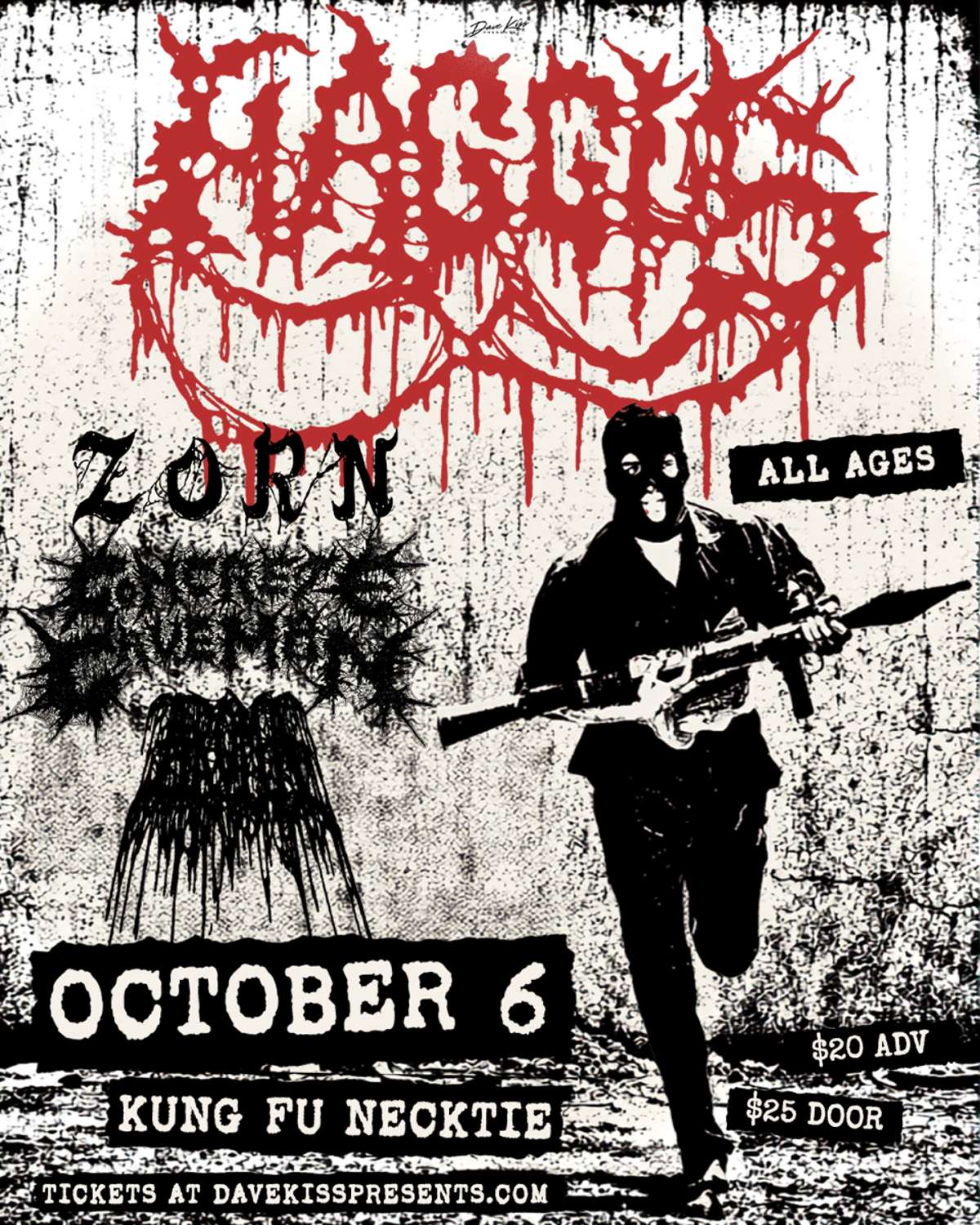 Haggus ~ Zorn ~ Concrete Caveman ~ Aroma