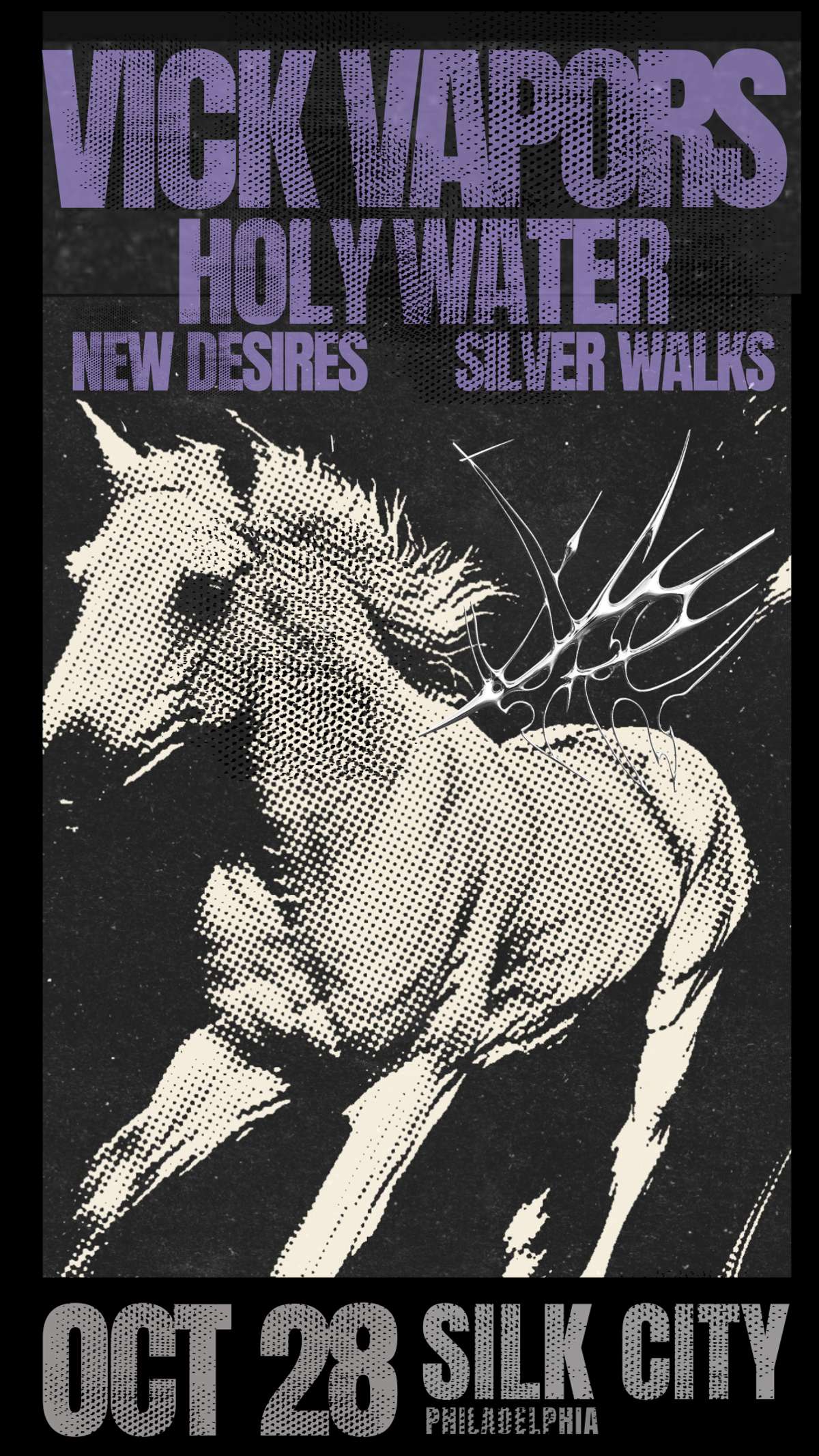 Vick Vapors ~ Holy Water ~ New Desires ~ Silver Walks