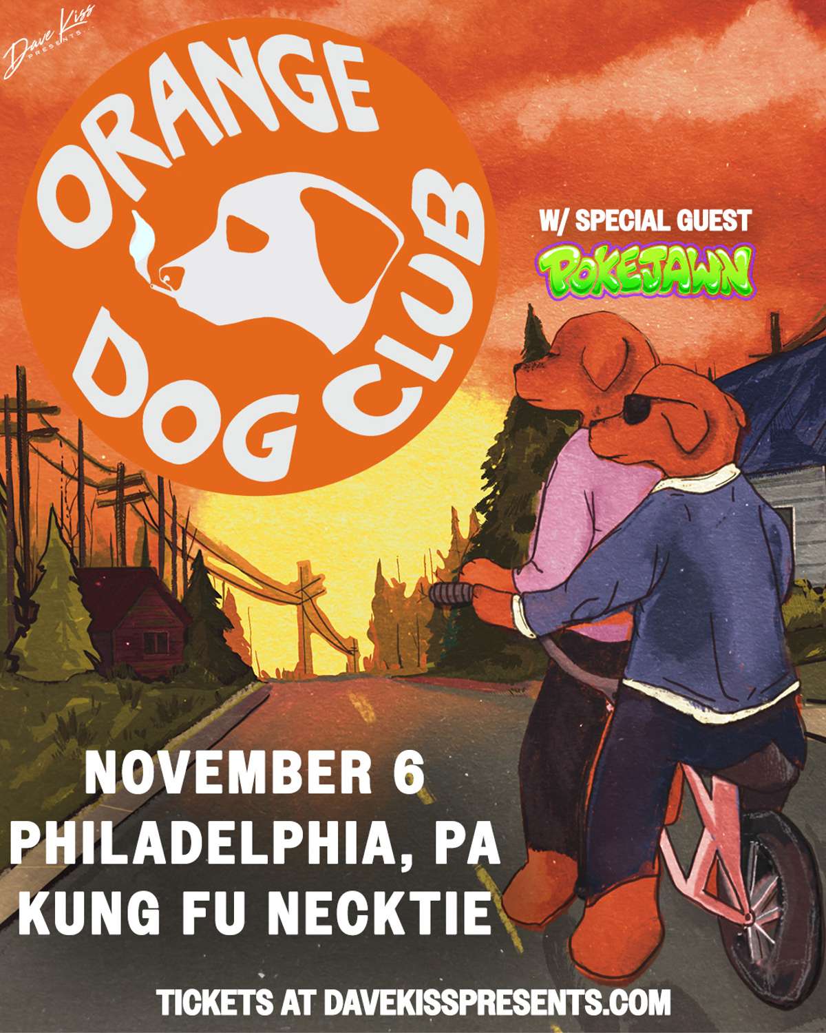 Orange Dog Club ~ Pokejawn