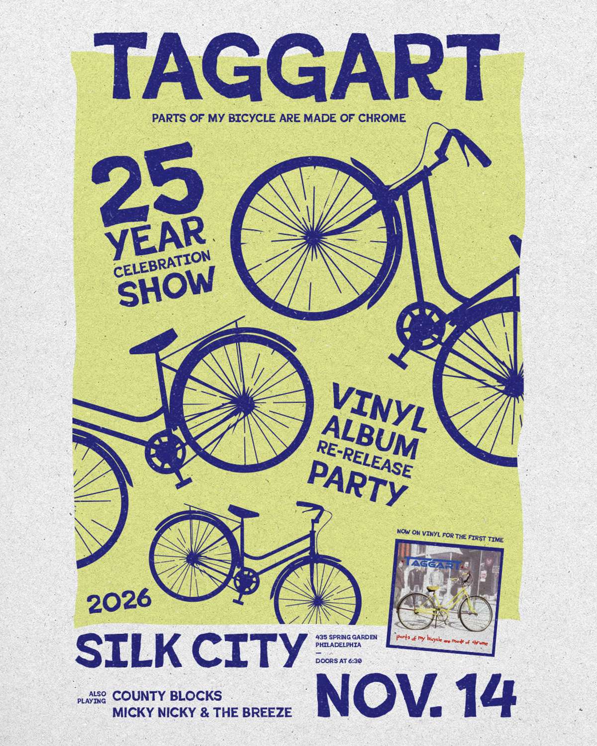 Taggart ~ County Blocks ~ Micky Nicky & The Breeze