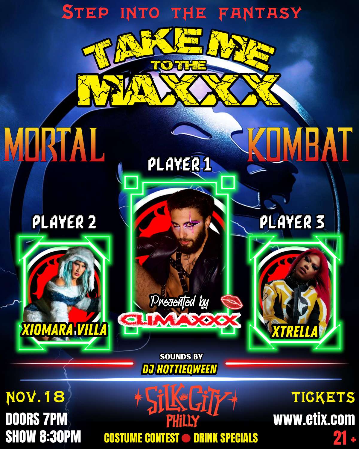 TAKE ME TO THE MAXXX – A Mortal Combat Experience